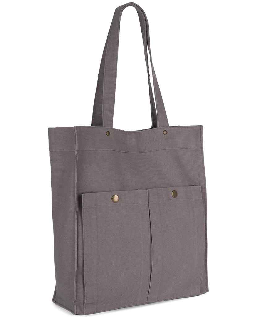 Kimood Washed Cotton Bag with Pockets