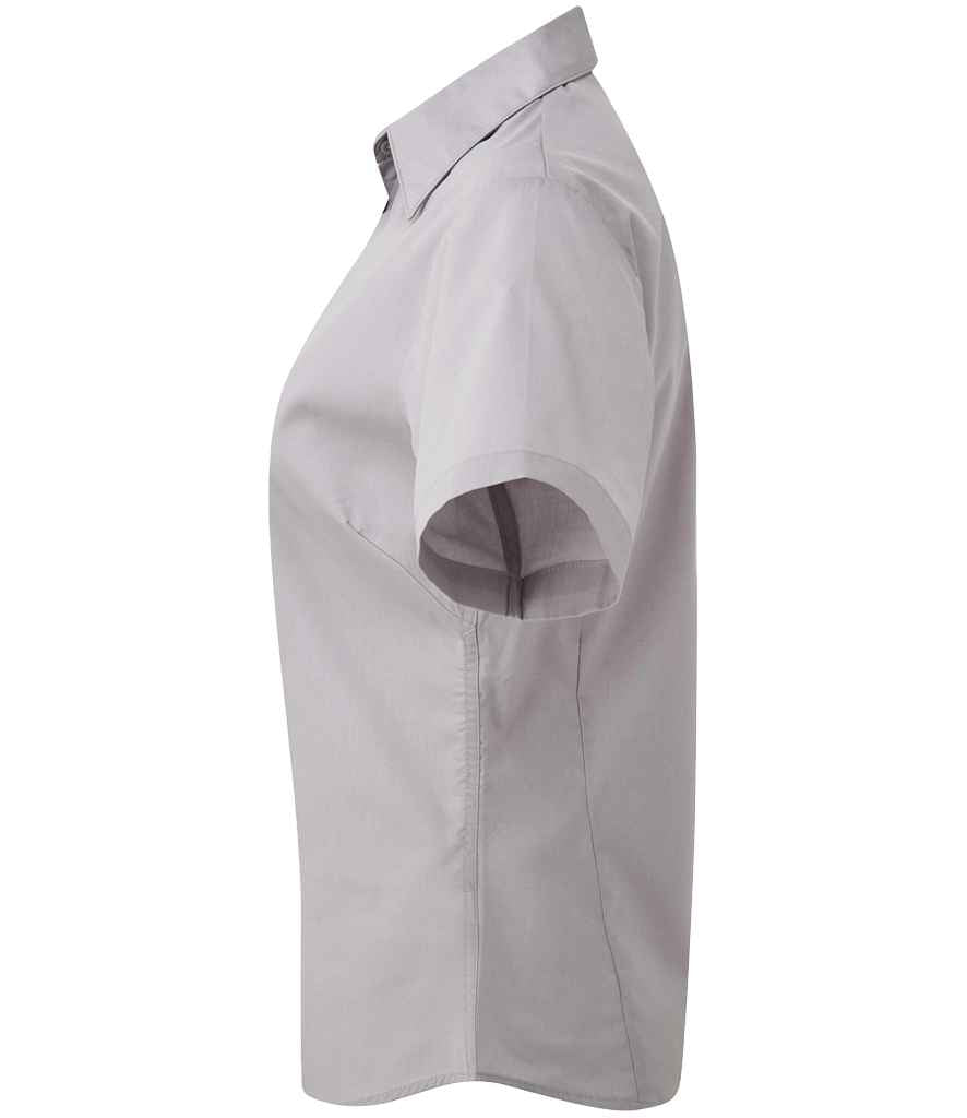 Premier Ladies Short Sleeve Poplin Blouse (2/3)