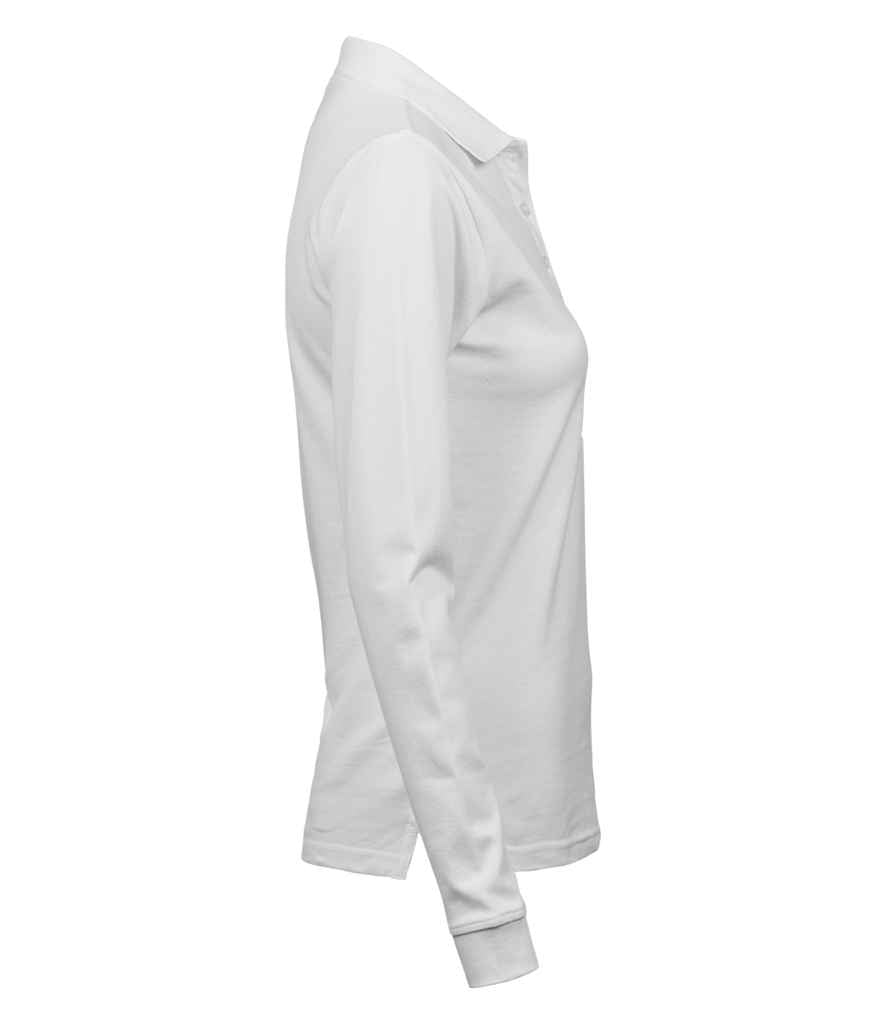 Tee Jays Ladies Luxury Stretch Long Sleeve Polo Shirt