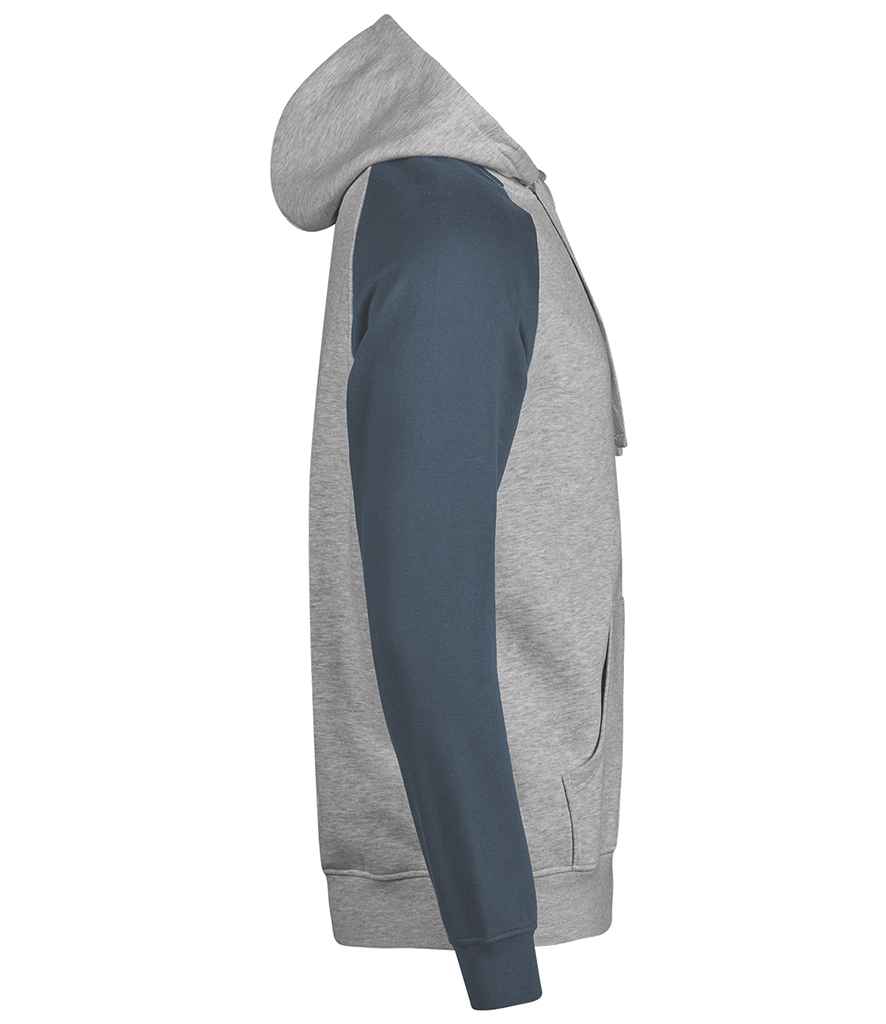 Tee Jays Unlabeled Two-Tone Hooded Sweatshirt