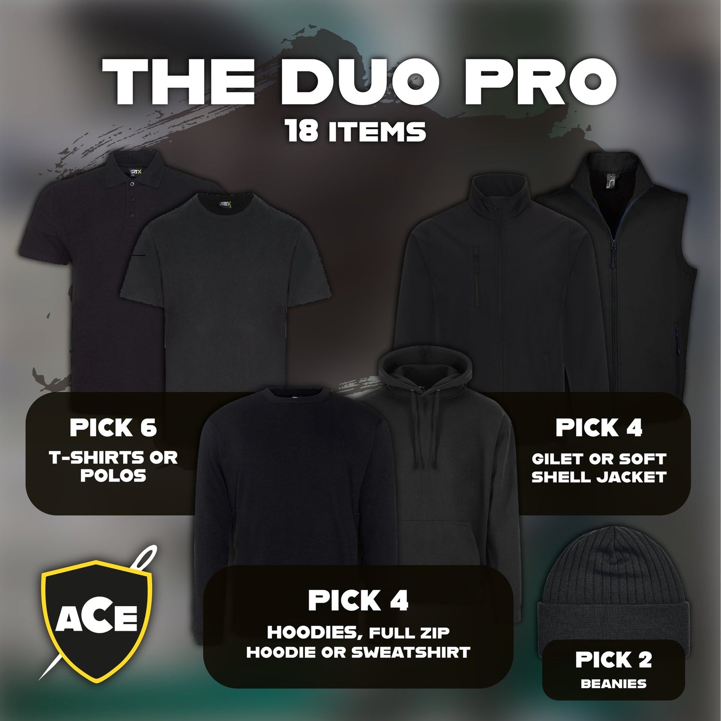 The Duo Embroidered Pro Bundle