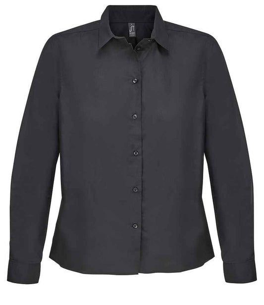 SOL'S Ladies Bailey Long Sleeve Poplin Shirt