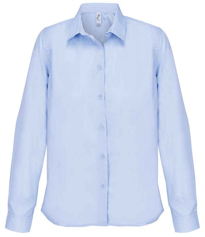 SOL'S Ladies Bailey Long Sleeve Poplin Shirt