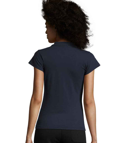 SOL'S Ladies Prescott Cotton Jersey Polo Shirt