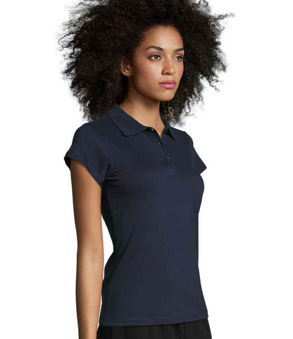 SOL'S Ladies Prescott Cotton Jersey Polo Shirt