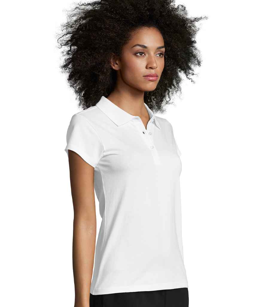SOL'S Ladies Prescott Cotton Jersey Polo Shirt
