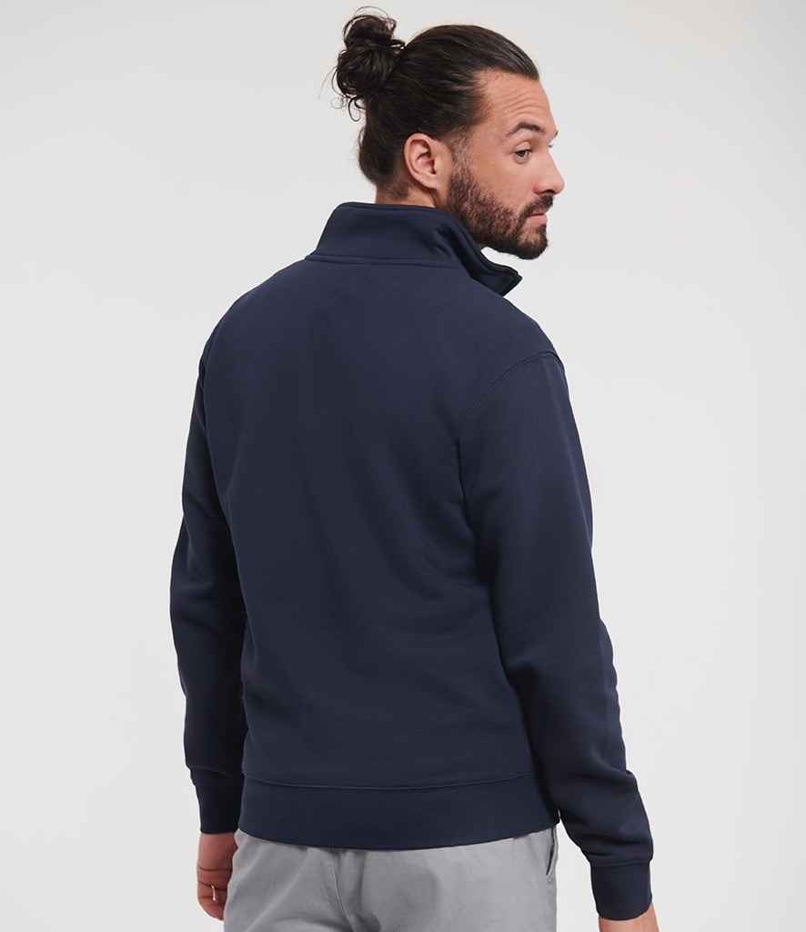 Russell Athletic Authentic Zip Neck Sweatshirt