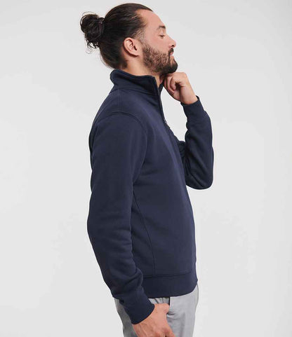 Russell Athletic Authentic Zip Neck Sweatshirt