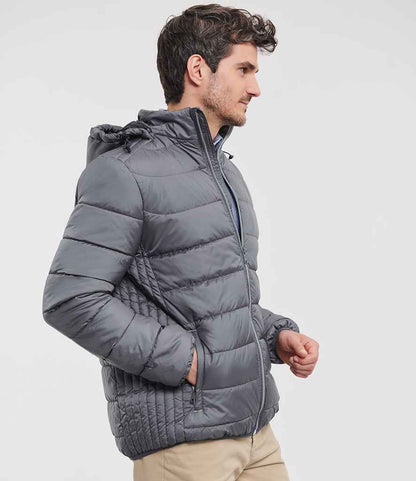 Russell Athletic Hooded Nano Padded Jacket
