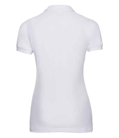 Russell Athletic Ladies Stretch Piqué Polo Shirt