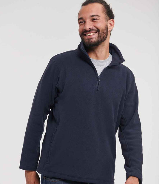 Russell Athletic Zip Neck Outdoor Fleece