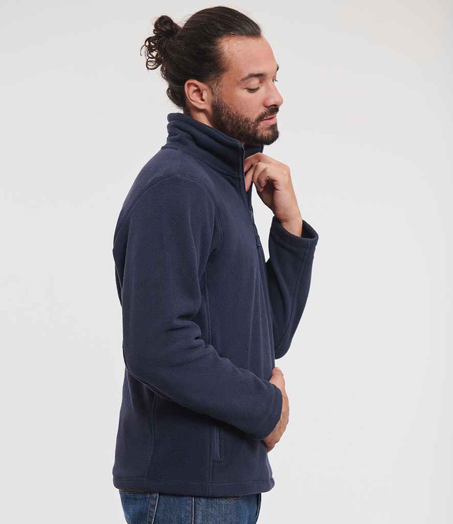 Russell Athletic Zip Neck Outdoor Fleece
