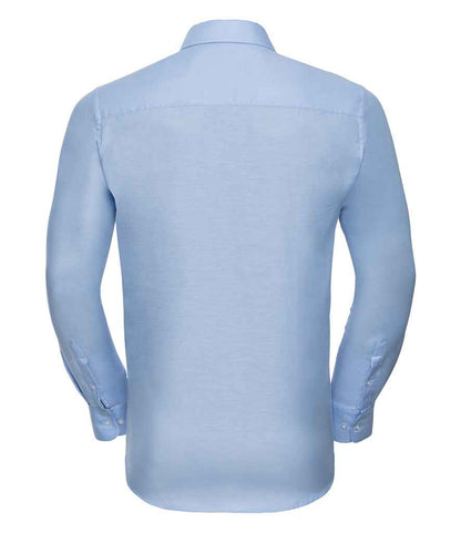 Russell Athletic Collection Long Sleeve Tailored Oxford Shirt