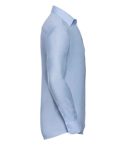 Russell Athletic Collection Long Sleeve Tailored Oxford Shirt