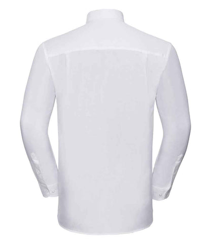 Russell Athletic Collection Long Sleeve Easy Care Oxford Shirt