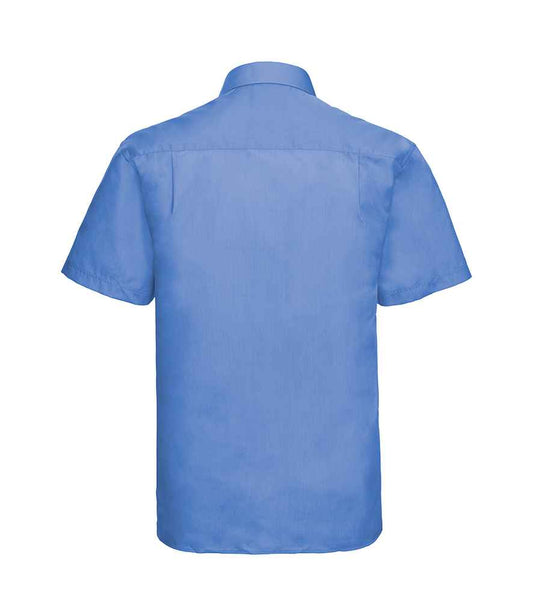 Russell Athletic Collection Short Sleeve Easy Care Poplin Shirt