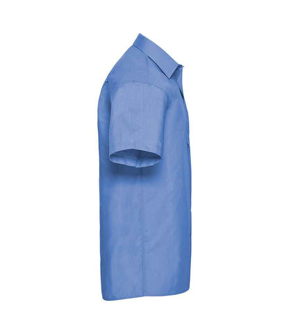 Russell Athletic Collection Short Sleeve Easy Care Poplin Shirt