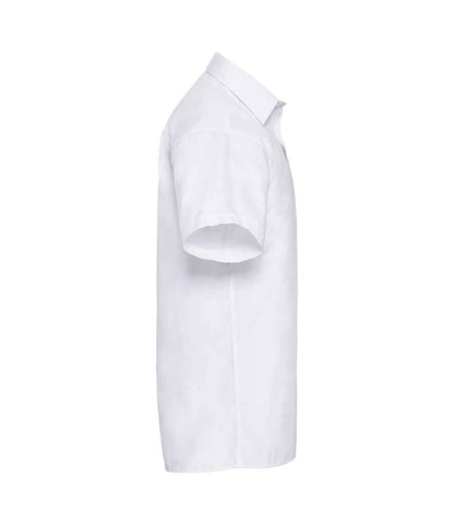 Russell Athletic Collection Short Sleeve Easy Care Poplin Shirt