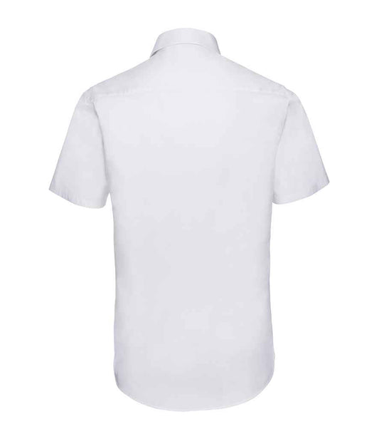 Russell Athletic Collection Short Sleeve Easy Care Fitted Shirt