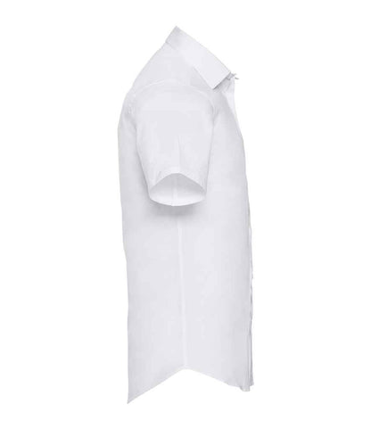 Russell Athletic Collection Short Sleeve Easy Care Fitted Shirt