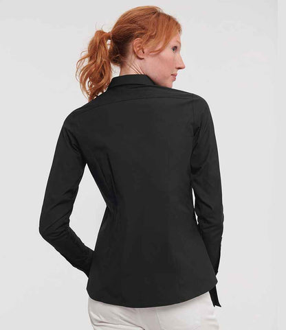 Russell Athletic Collection Ladies Ultimate Stretch Shirt