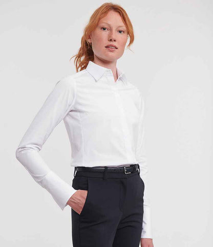 Russell Athletic Collection Ladies Ultimate Stretch Shirt