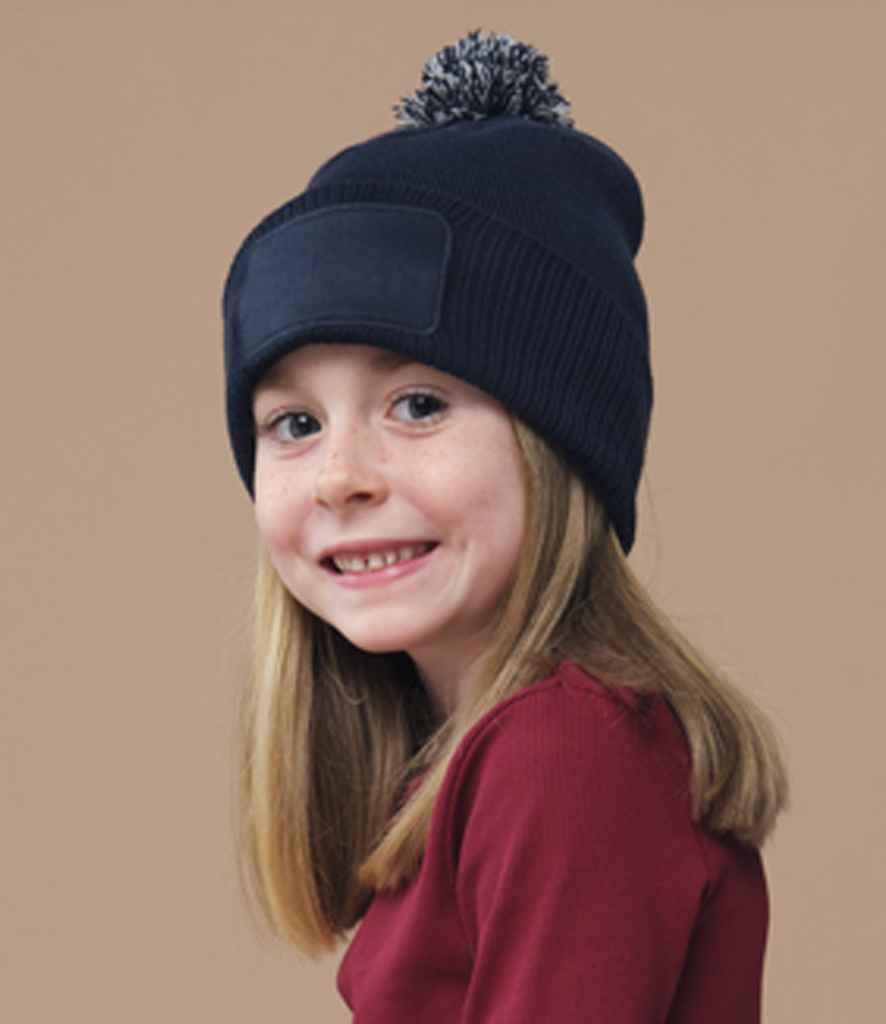 Beechfield Kids Snowstar® Patch Beanie