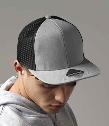 Beechfield Original Flat Peak 6 Panel Trucker Cap