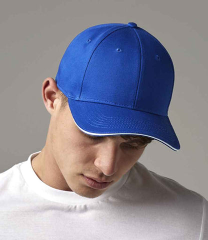 Beechfield EarthAware® Classic Organic Cotton 6 Panel Sandwich Peak Cap