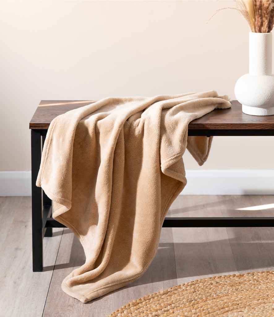 Brand Lab Large Plush Fleece Blanket