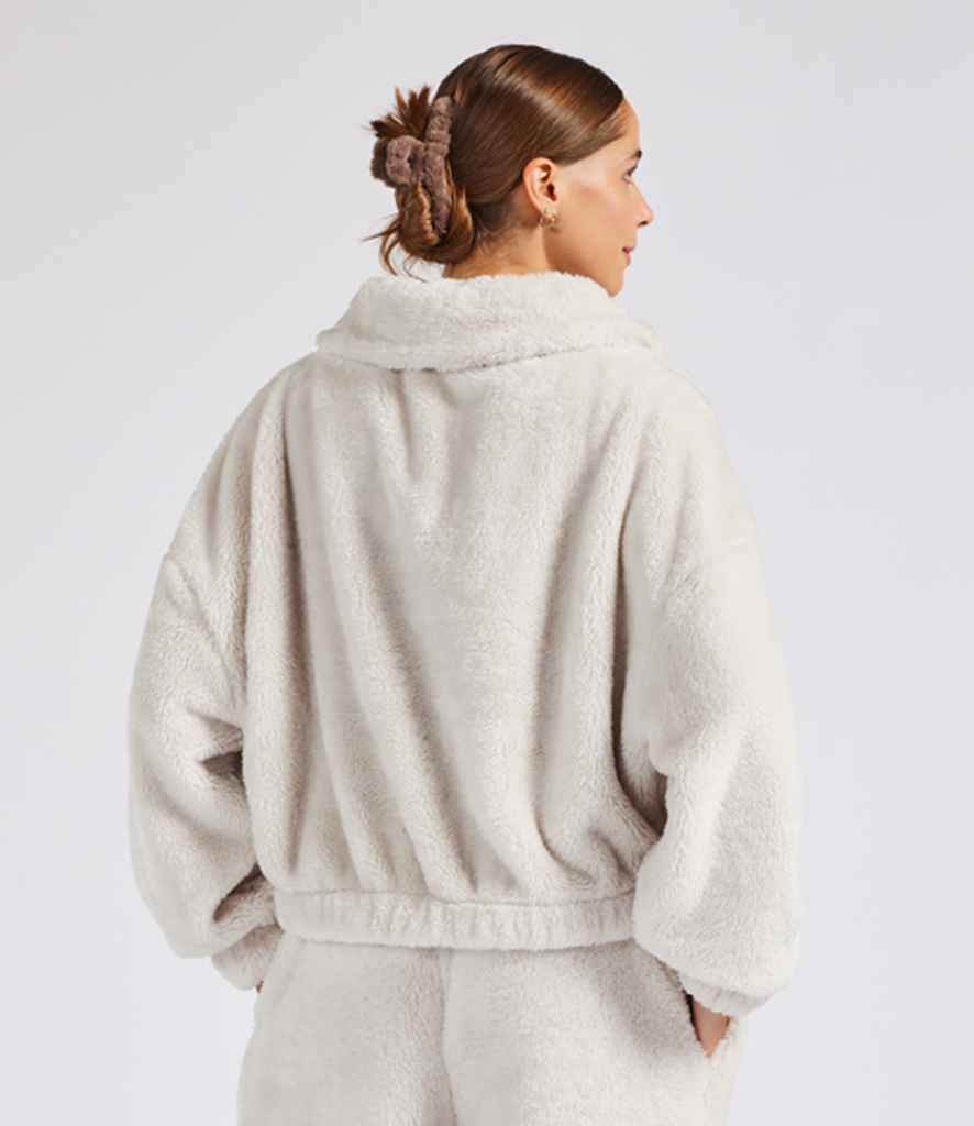 Brand Lab Ladies Fluffy 1/4 Zip Fleece