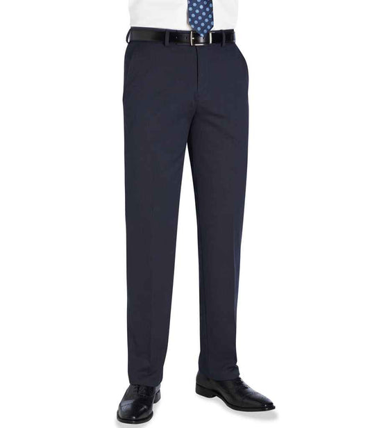 BK211 Navy Pindot Front