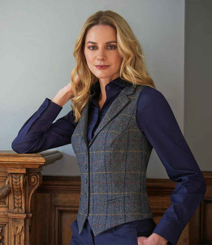 Brook Taverner Ladies Nashville Tweed Waistcoat