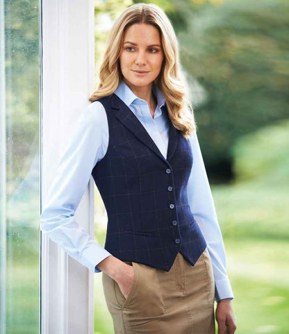 Brook Taverner Ladies Nashville Tweed Waistcoat