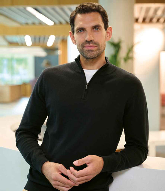 Brook Taverner Copenhagen 1/4 Zip Jumper