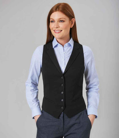 Brook Taverner Ladies Mirabel Long Sleeve Stretch Oxford Shirt