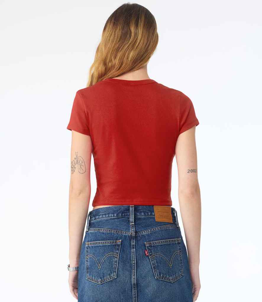 Bella Ladies Micro Rib Baby T-Shirt