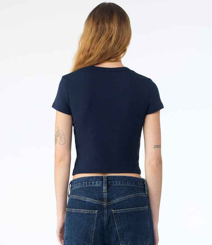 Bella Ladies Micro Rib Baby T-Shirt