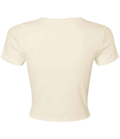 Bella Ladies Micro Rib Baby T-Shirt