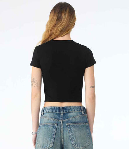 Bella Ladies Micro Rib Baby T-Shirt
