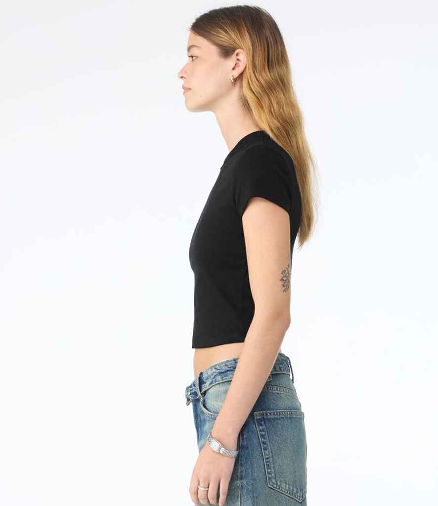 Bella Ladies Micro Rib Baby T-Shirt