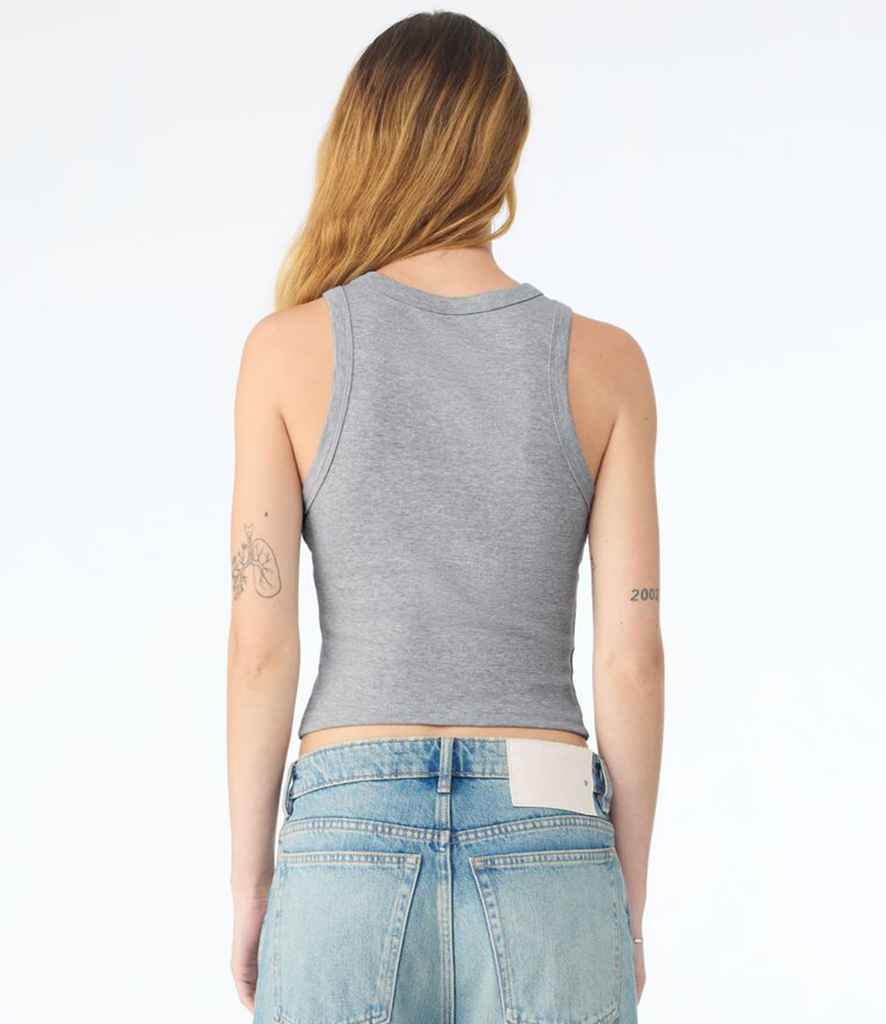 Bella Ladies Micro Rib Racer Tank Top