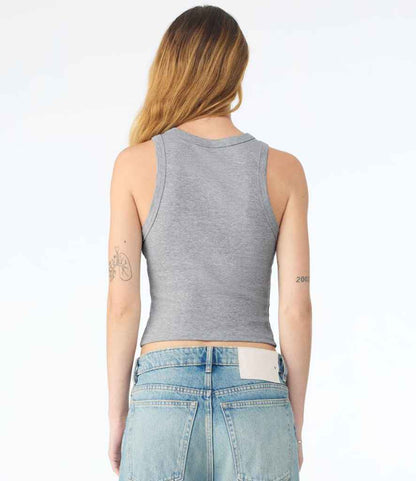 Bella Ladies Micro Rib Racer Tank Top
