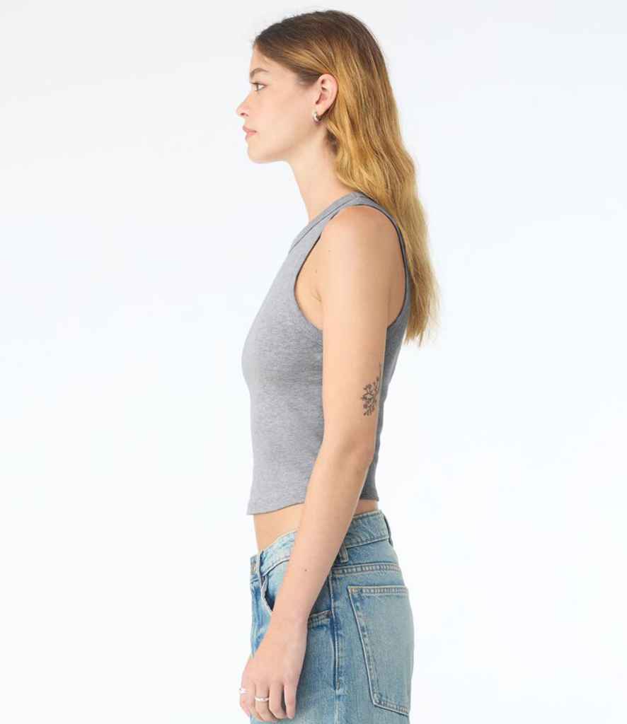 Bella Ladies Micro Rib Racer Tank Top