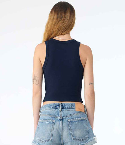 Bella Ladies Micro Rib Racer Tank Top