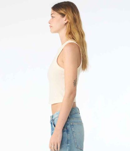 Bella Ladies Micro Rib Racer Tank Top
