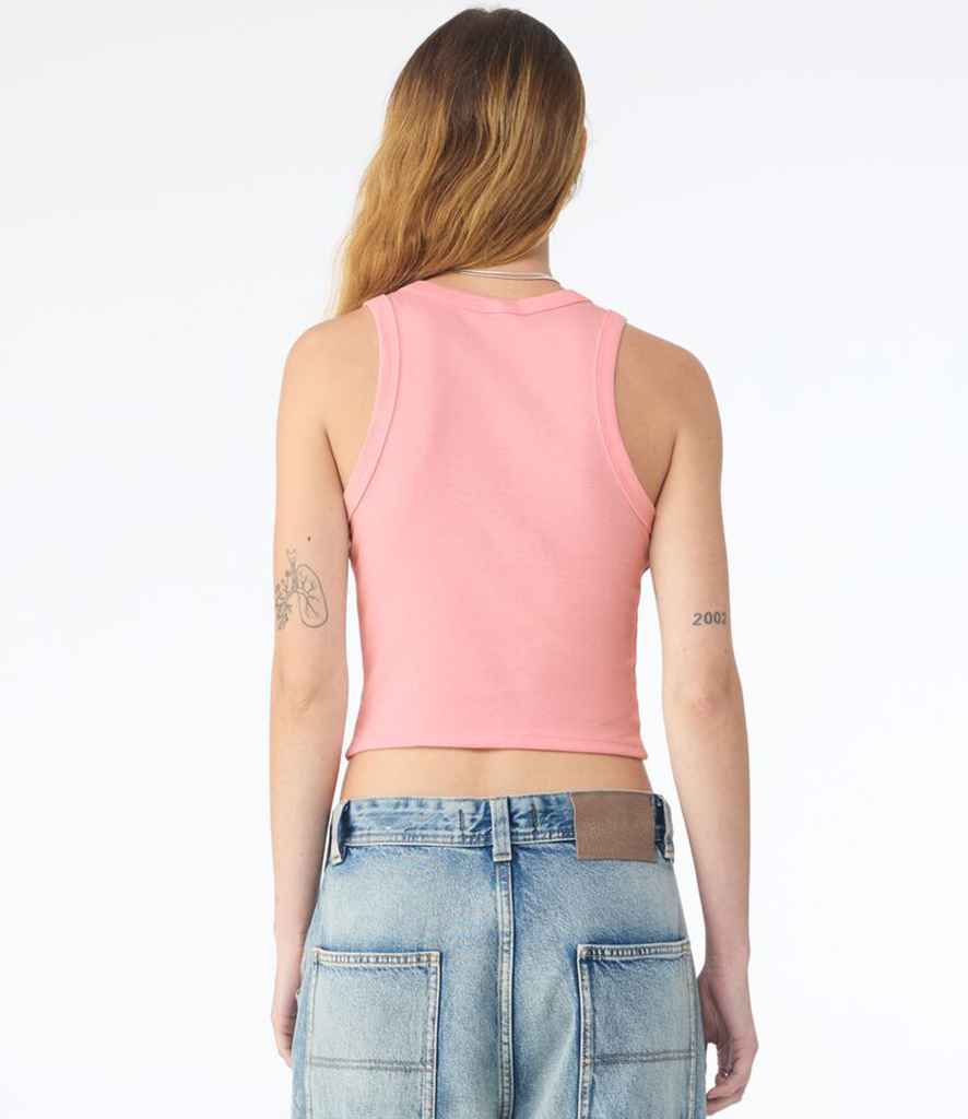 Bella Ladies Micro Rib Racer Tank Top