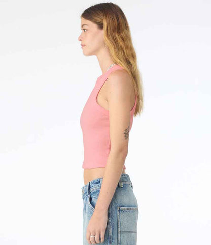 Bella Ladies Micro Rib Racer Tank Top