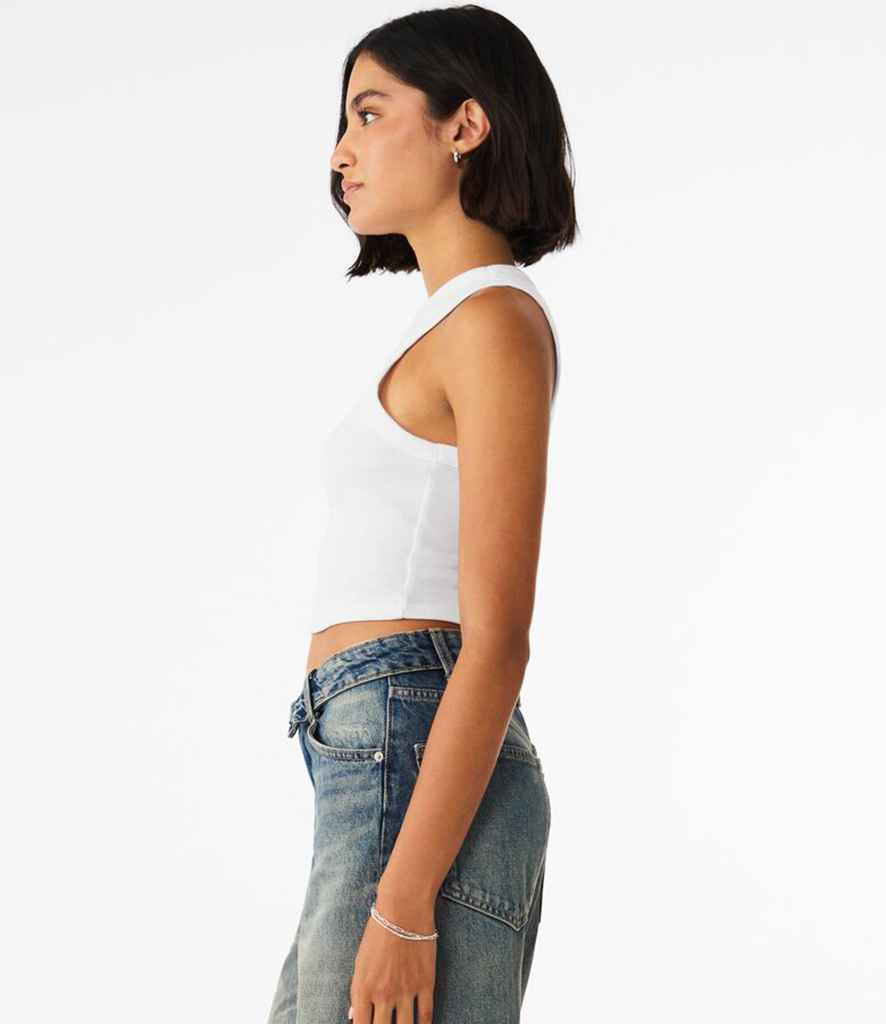 Bella Ladies Micro Rib Racer Tank Top