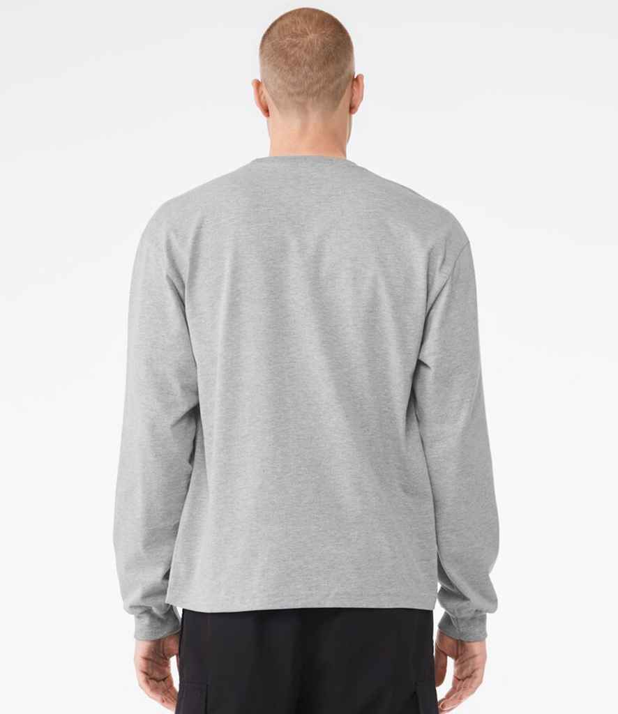Canvas Unisex Heavyweight Long Sleeve Boxy T-Shirt